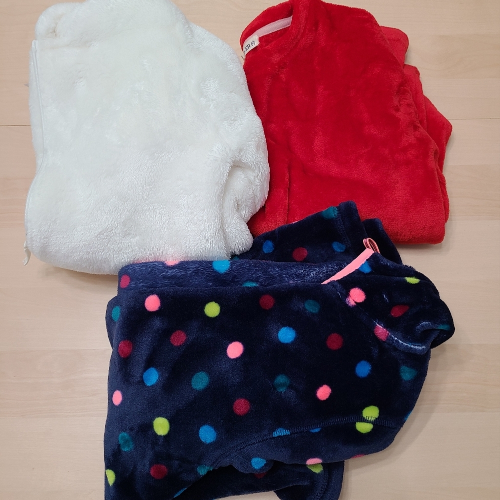 Girl fuzzy tops